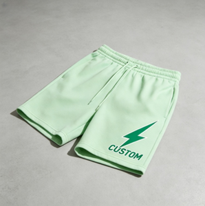 Shorts de sport en coton pour hommes, mode été, vente en gros, logo personnalisé, style streetwear décontracté, fitness - Product Image 3