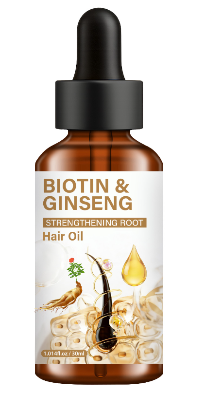 Huile de Biotine et de Ginseng