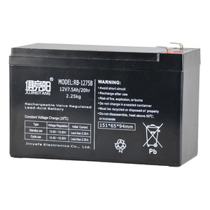 Jujingyang แบตเตอรี่ตะกั่วกรด VRLA 7.5Ah 12V สำหรับ151x65x94mm ไฟ - Product Image 3