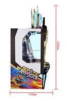 Machine de jeu de rédemption de billets Space Rovers, machine de loterie d'amusement intérieur à monnayeur, direct usine