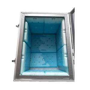 Elektrik olmadan buz C ream taşınabilir göğüs soğutucu kutu sepeti ile-22C soğutma PCM - Product Image 3