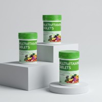 Complément Nutritionnel Personnalisé avec Logo et Emballage – Comprimés Multivitaminés Stimulant l'Immunité pour la Santé Familiale – Fournisseur