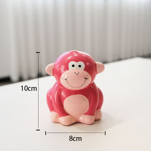 <span class=keywords><strong>2022</strong></span> decoración mono decoraciones al por mayor mono <span class=keywords><strong>Piggy</strong></span> Save Child Kid moneda Banco seguridad caja de dinero silicona alcancía - Product Image 4