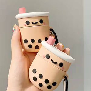 Funda de Silicona 3D para <span class=keywords><strong>AirPods</strong></span>, Diseño de Dibujos Animados, para <span class=keywords><strong>AirPods</strong></span> <span class=keywords><strong>1</strong></span>/2, Generación 2, Envío Inmediato, Stock Completo - Product Image 2