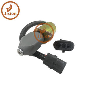 Pièces de machines de construction, solénoïde d'arrêt 24V pour excavatrice 3931196 - Product Image 2