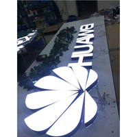 Grand logo boutique grande signalisation lettres géantes LED lettres lumineuses sans limite lettre lumineuse panneau