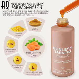 Private Label Organic Dark Tone Body <span class=keywords><strong>Bronceado</strong></span> Gotas Todo Tipo de Piel <span class=keywords><strong>Acelerador</strong></span> Aceite de protección <span class=keywords><strong>solar</strong></span> - Product Image 5