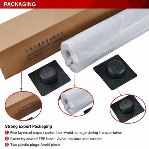 Papier autocollant en vinyle transparent 100mic 120g pour imprimantes à jet d'encre, vinyle auto-adhésif transparent - Product Image 6