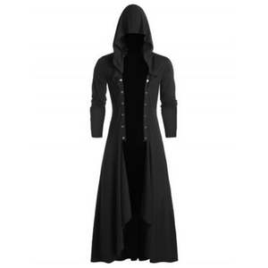 2025 New Occident Retro Splicing Coat Male Gothic Dark <strong>Clothing</strong> - Product Image 5