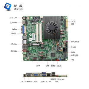X86 I5 I7 DDR3 HD 4K Display Embedded Industrial Thin Itx Mainboard 170*170 Single Dual Ethernet 8 USB <b>Mini</b> <b>PC</b> Motherboard - Product Image 5