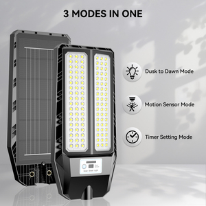 Lampe <span class=keywords><strong>solaire</strong></span> de rue en gros, <span class=keywords><strong>d</strong></span>étecteur de mouvement, commerciale, IP65, LED extérieure, projecteur routier, 7000K, garantie 3 ans, distributeur - Product Image 6
