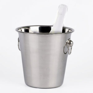 Elegant Stainless Steel for Cooler Bucket Insulated <b>Wine</b> Ice <b>Container</b> 5L Capacity Party Use for Home and Bar Export - Product Image 1