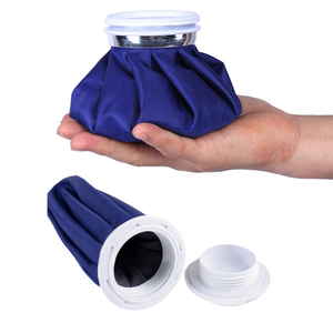 Reusable Tarpaulin PVC Cloth Medical Ice Cooling Bag Small Waterproof Cold Cube Pack Reusable Medical Ice Pack