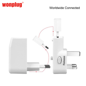 Le plus chaud industriel innovant nouvelles idées de produits uniques adaptateur de prise de <span class=keywords><strong>voyage</strong></span> du monde international avec 2 chargeur universel USB - Product Image 5