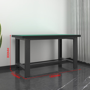 Table de travail de montage, table d'opération robuste, table d'atelier en acier inoxydable, table d'inspection antistatique - Product Image 3