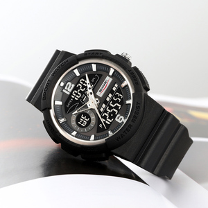 Montres analogiques-digitales chronographes étanches pour femmes SKMEI 2477, montres de sport multifonctionnelles pour femmes - Product Image 3
