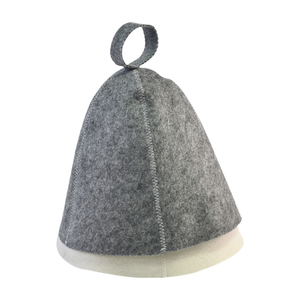 Chapeau de sauna écologique personnalisé à 5 plis en feutre de laine naturelle australienne pour adultes et enfants, unisexe, pour salle de vapeur - Product Image 2