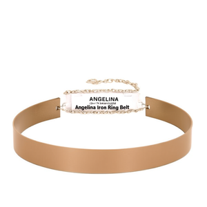 Ceinture en fer Angelina, 3,5 cm, chaîne métallique, ceinture pour femme, accessoire de mode - Product Image 1