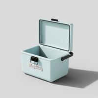 Glacière portable intelligente 12L en PU pour le camping, idéale pour garder les boissons fraîches et les aliments au chaud en extérieur