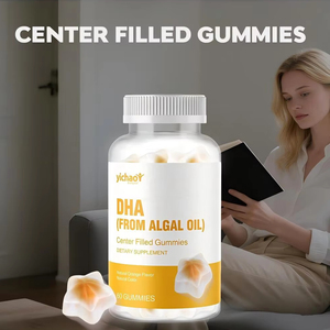 อาหารเสริมบำรุงสมอง น้ำมันสาหร่าย ดีเอชเอ สำหรับผู้ใหญ่ ยี่ห้อ S-Yichao Healthcare แบบวีแกน รูปแบบเยลลี่ไส้ใน - Product Image 1