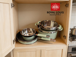 Lot de 10 ustensiles de cuisine en acier inoxydable, revêtement vert, casseroles et poêles pour cuisinières à induction et à gaz, ensemble cadeau, OEM/ODM - Product Image 5