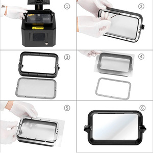 Película de liberación para impresora 3D HINTONDA, 0,15 mm, FEP transparente, para Photon S Mono Saturn II - Product Image 4