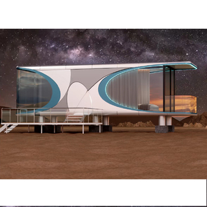 Casa contenedor cápsula espacial nuevo diseño al por mayor edificio de acero estructural casa móvil barata casa portátil - Product Image 4