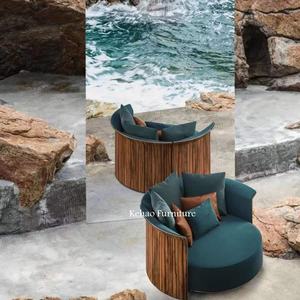 <span class=keywords><strong>Fauteuil</strong></span> moderne nordique de luxe en tissu <span class=keywords><strong>fourrure</strong></span> pour salon - Product Image 1