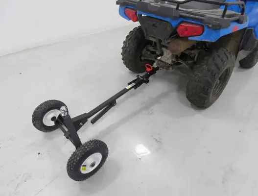 Flint đồi hàng hóa Trailer Dolly - 2 "Hitch bóng 800 LB lưỡi trọng lượng cho RV Trailer với có thể gập lại xử lý cho thuyền Trailer