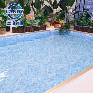 プール膜膜屋内および屋外プール用,PVCスイミングプールライナーColorfast - Product Image 1