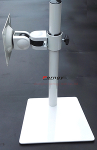 DL-AOC1 10 "-<span class=keywords><strong>27</strong></span>" 25 "hauteur réglable 10kg base en métal <span class=keywords><strong>double</strong></span> moniteur <span class=keywords><strong>support</strong></span> de bureau <span class=keywords><strong>support</strong></span> d'écran unique - Product Image 3