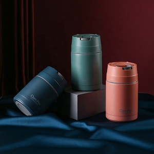 男性用ステンレス鋼サーマルリークプロ食品容器子供用<span class=keywords><strong>2</strong></span>層断熱弁当ランチボックス - Product Image 2