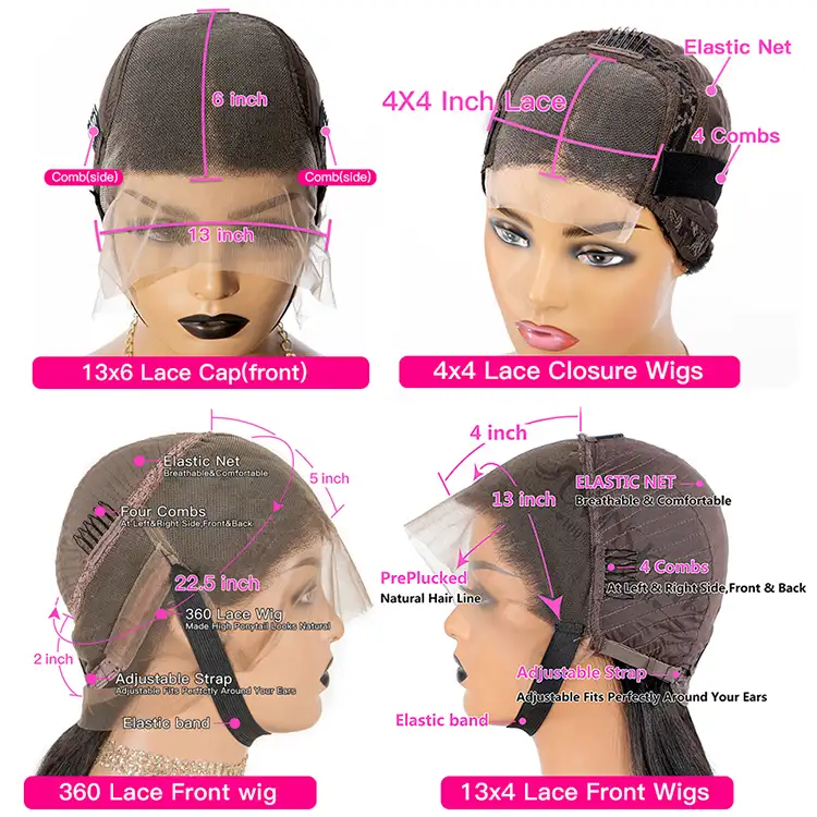 Wave 360 Lace Wigs Vendor Water Wave Lace Front Wigs Pre Plucked Hd Lace Human Hair Wigs