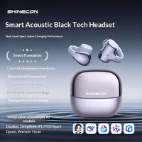 Untuk Headphone Olahraga Ear Clip 6.0 dengan AI Translation Active Noise Cancellation (ANC) Tahan Air