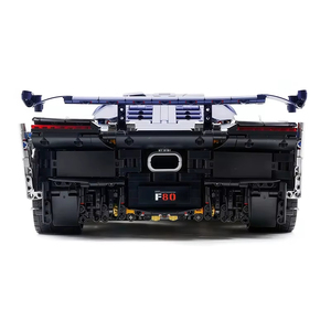 Y18004 Ma Wang F80 Mechanical <b>Building</b> <b>Block</b> Racing Car Adult High-Difficulty Assembly ABS Plastic 1:8 Scale Model Toy for Age - Product Image 4