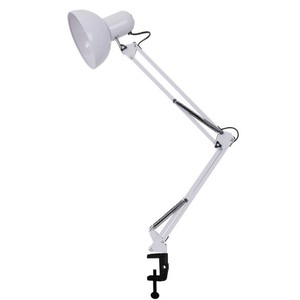 Luce da lavoro regolabile a caldo lampada da scrivania classica in metallo resistente luce da ufficio studio portatile