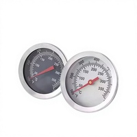 Termometer Dial Tahan Air dari Baja Tahan Karat untuk Penggunaan BBQ, Dapur, dan Oven dengan Rentang Suhu 50~350/100~700.