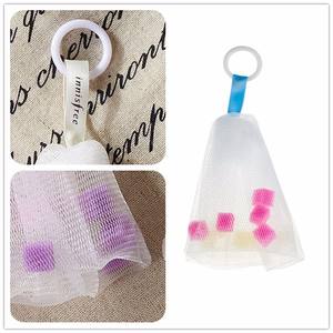 Promosyon çevre dostu yüz temizleyici PE Mesh Net japonya yapımı kız yüz temizleme A05 kesme işleme için <span class=keywords><strong>Blister</strong></span> Net - Product Image 2