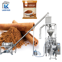 Machine d'emballage verticale automatique pour sachets de poudre de cannelle, de sarrasin et de manioc avec détecteur de métaux
