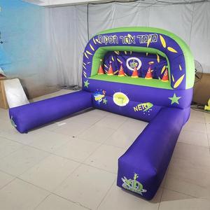Juego de Tiro Inflable Interactivo para Exteriores, Campo de Tiro Gigante con Pistolas <span class=keywords><strong>Nerf</strong></span> Inflables para Niños y Eventos Familiares - Product Image 4