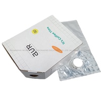Custom Logo Printed 2L Kraft Paper Drink Box with Inner Foil Bag and Dispensing Tap Bag-in-Box Packaging for Coffee and Juice
