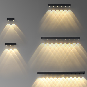 <span class=keywords><strong>อลิสซอน</strong></span> โคมไฟติดผนังอลูมิเนียม LED สีดำ - Product Image 3
