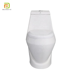 Inodoros de porcelana modernos, armario de agua para baño, inodoro alargado de cerámica de una pieza, inodoro para Hotel - Product Image 3