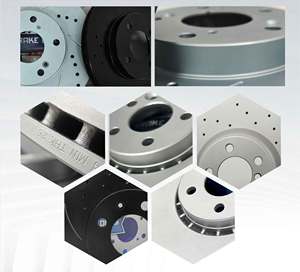 Disques de frein semi-métalliques en céramique haute température OEM Frontech pour Focus I Saloon pour XC70 I Cross Country - Nouveaux avec garantie de 2 ans - Product Image 6
