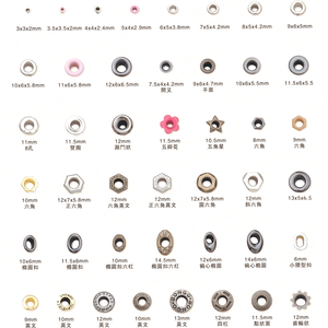 Ojetes de Colores <span class=keywords><strong>con</strong></span> Arandelas de 5mm, Ojetes de Aluminio para Manualidades, Zapatos, Núcleos de Cuentas, Ropa, Cuero, <span class=keywords><strong>Lona</strong></span>, Blanco - Product Image 3