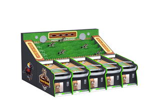5Player Horse Racing Coin Operated Arcade Game Carnival Booth Manual Track Racing <b>Machine</b> for <b>Amusement</b> Park - Product Image 3