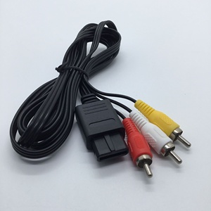 Cho SNES <span class=keywords><strong>AV</strong></span> Cáp cho N64 gamecube RCA cáp <span class=keywords><strong>AV</strong></span> Composite Cáp Adapter âm thanh video dây 1.8m - Product Image 6