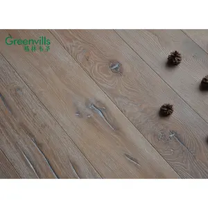 190mm large naturel blanc parquet en chêne bois massif Offre Spéciale aux etats-unis EN DIFFICULTÉ chêne parquet de bois d'ingénierie plancher