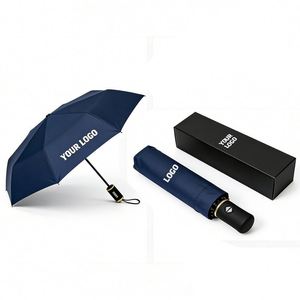 Fashion Travel Rain Branded Print Portable 3 Auto Sun Shade Promotional Custom Fold <b>Automatic</b> <b>Umbrella</b> With Logo - Product Image 1