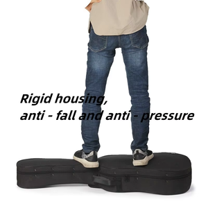 Estuche Rígido Ligero para Guitarra Acústica de 40 41 Pulgadas, Estuche de Viaje Resistente a la Presión con Doble Correa para el Hombro, Bolsa para Guitarra Acústica y Órgano Electrónico - Product Image 3